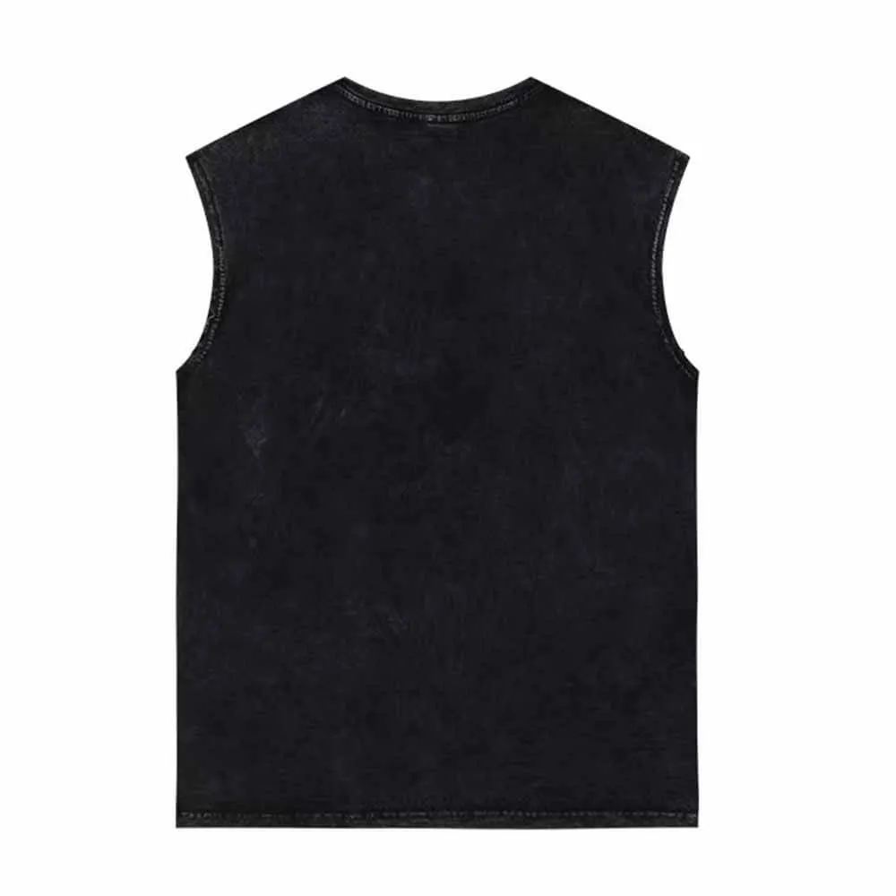 On The Way To Get Raccoon and Turtle Vintage Washed Vest Top