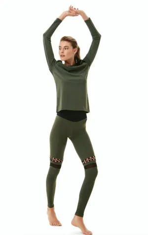 Orla Army Green Leggings