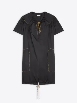 Oversized cotton dress