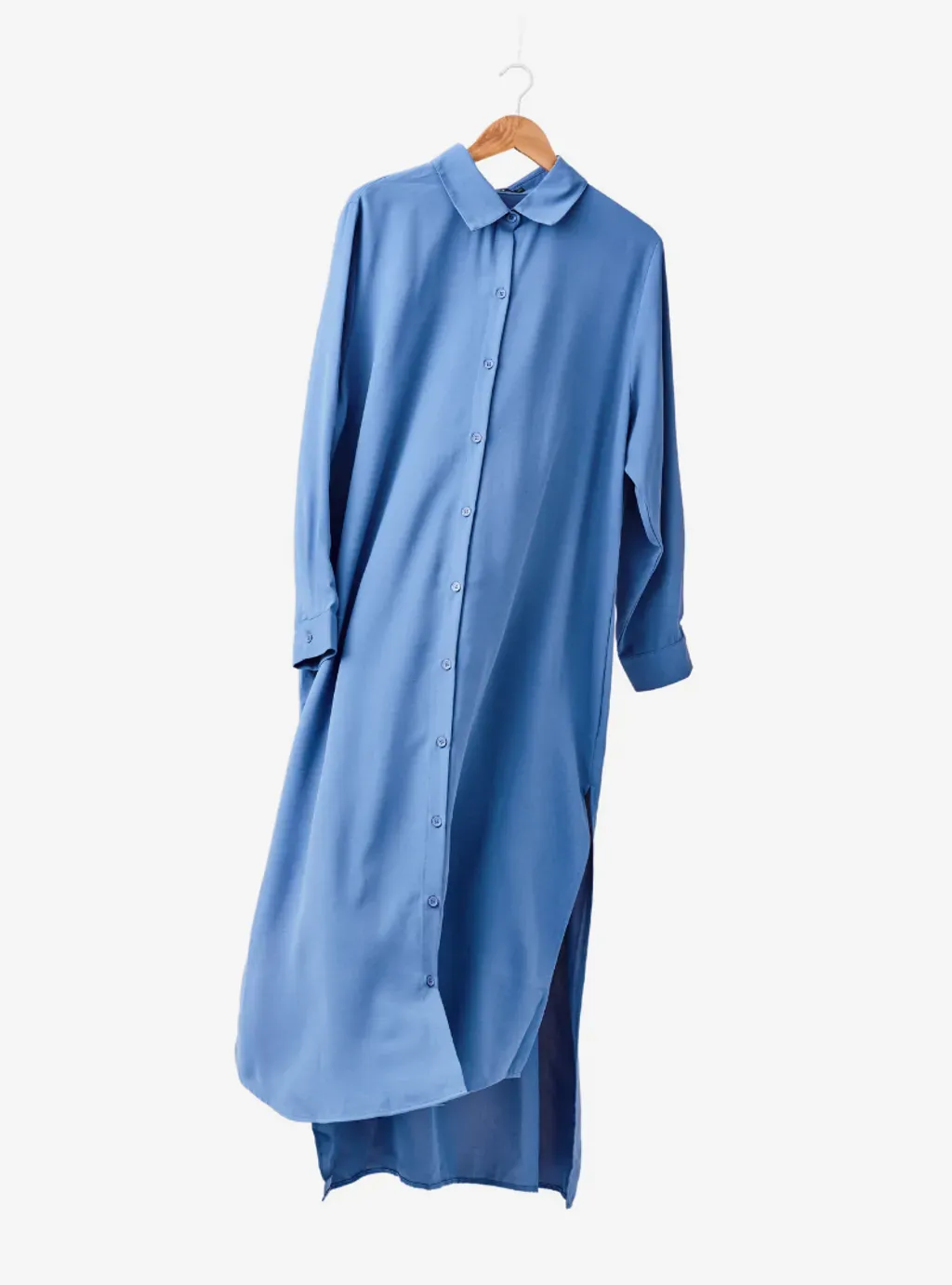 Oversized Shirt Dress - Bloo Palette Series
