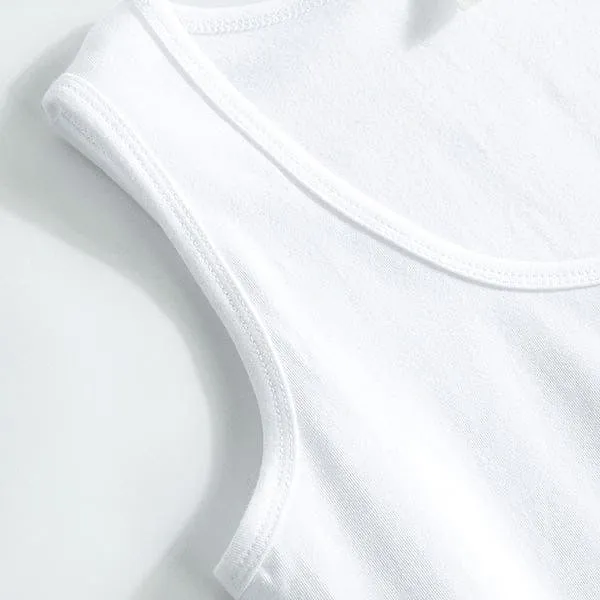 Pack of 6 men's soft Cotton vest Tank Top