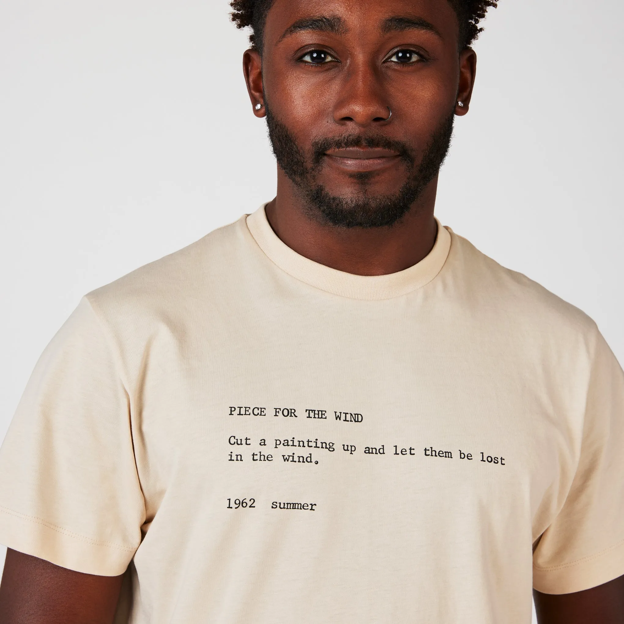 PANGAIA Yoko Ono Piece for the Wind T-Shirt