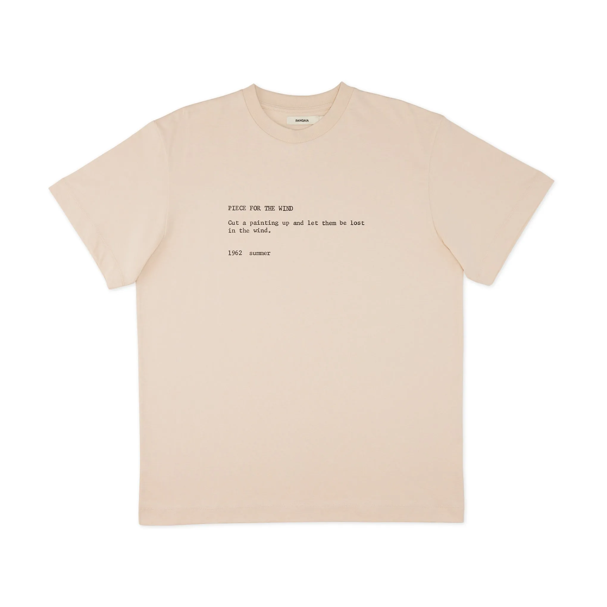 PANGAIA Yoko Ono Piece for the Wind T-Shirt