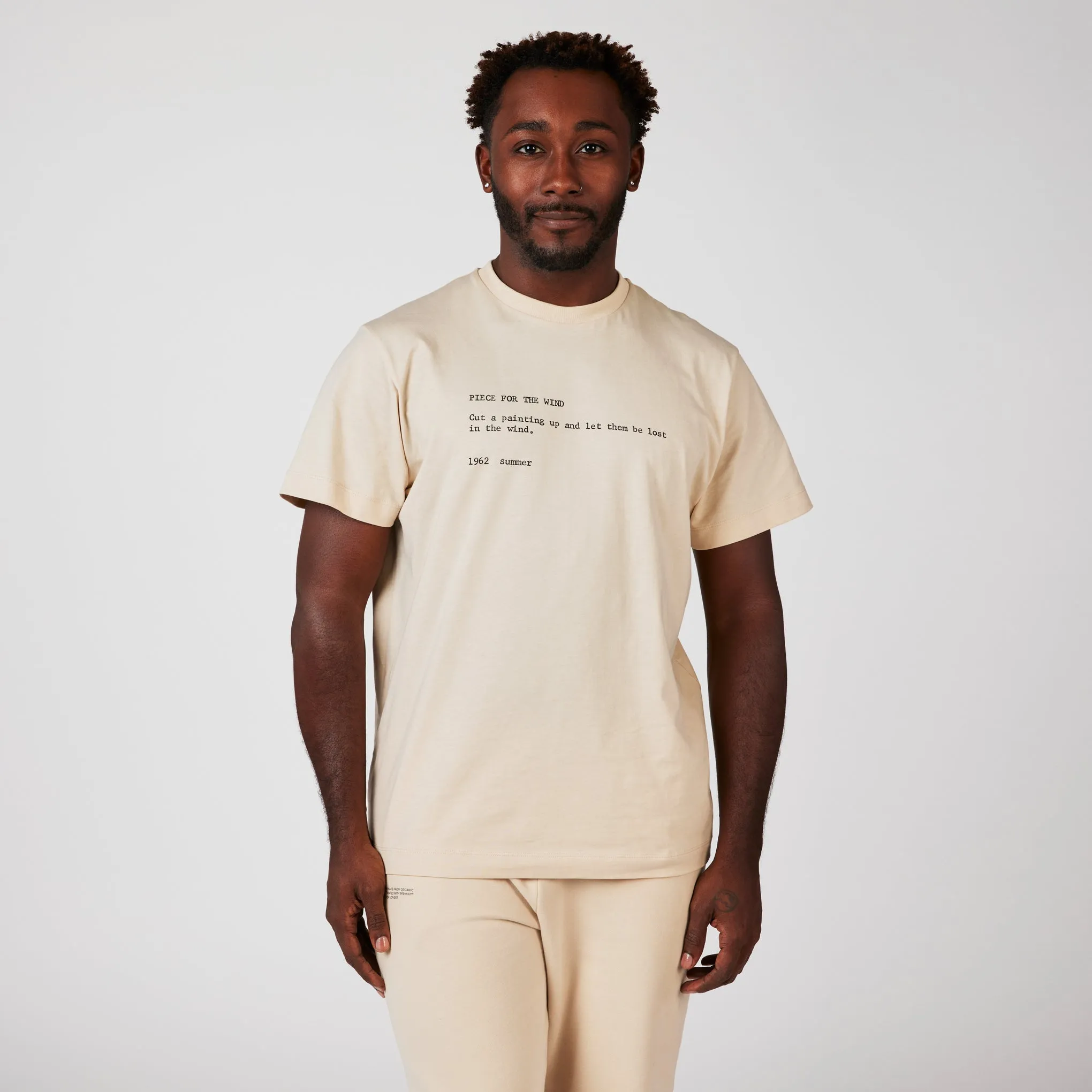 PANGAIA Yoko Ono Piece for the Wind T-Shirt