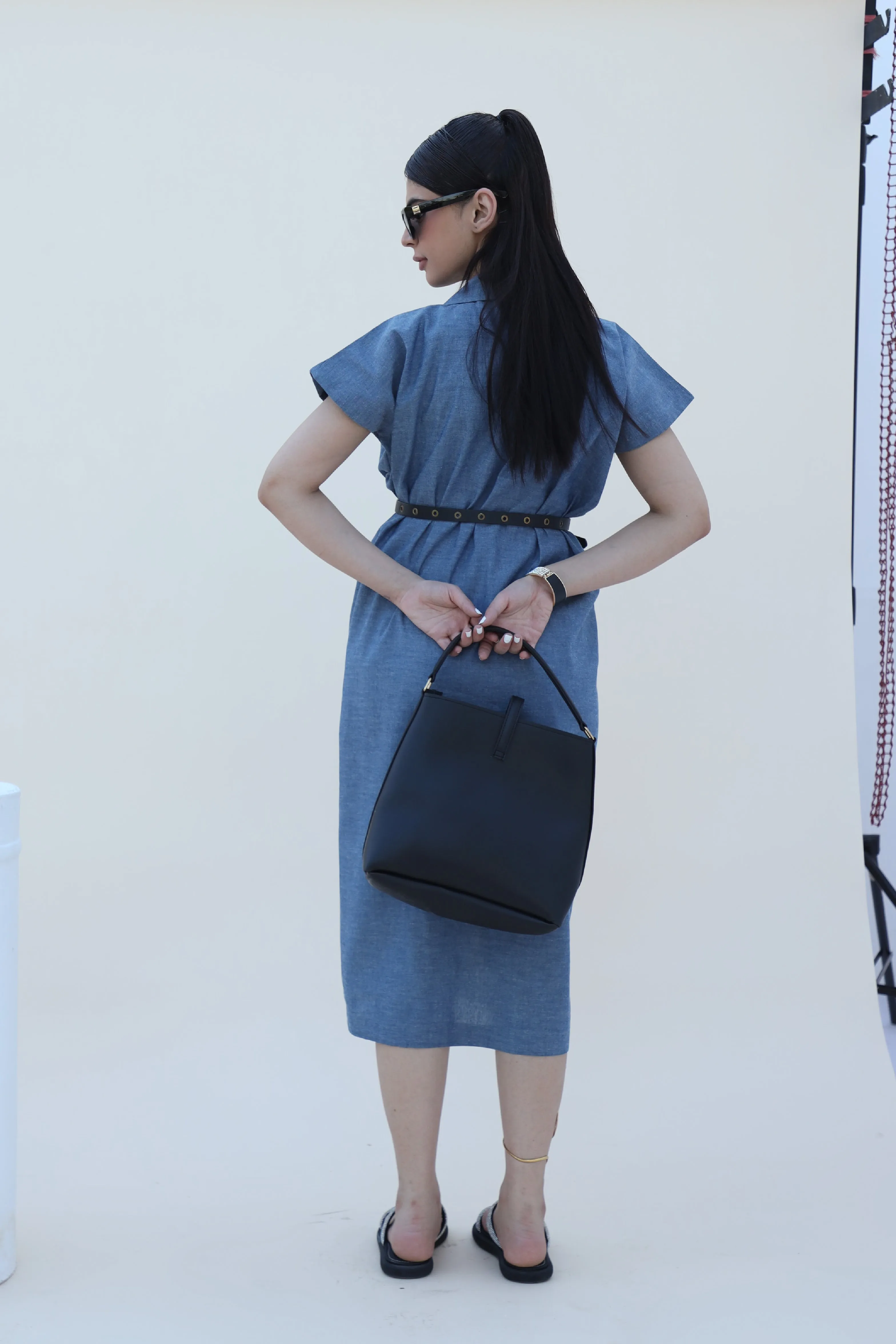 Parker Denim Shirt Dress