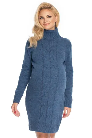 PeeKaBoo long sweater dress