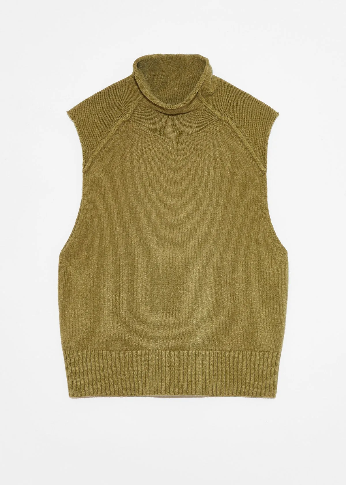 PENSTEMON KNIT TURTLENECK VEST