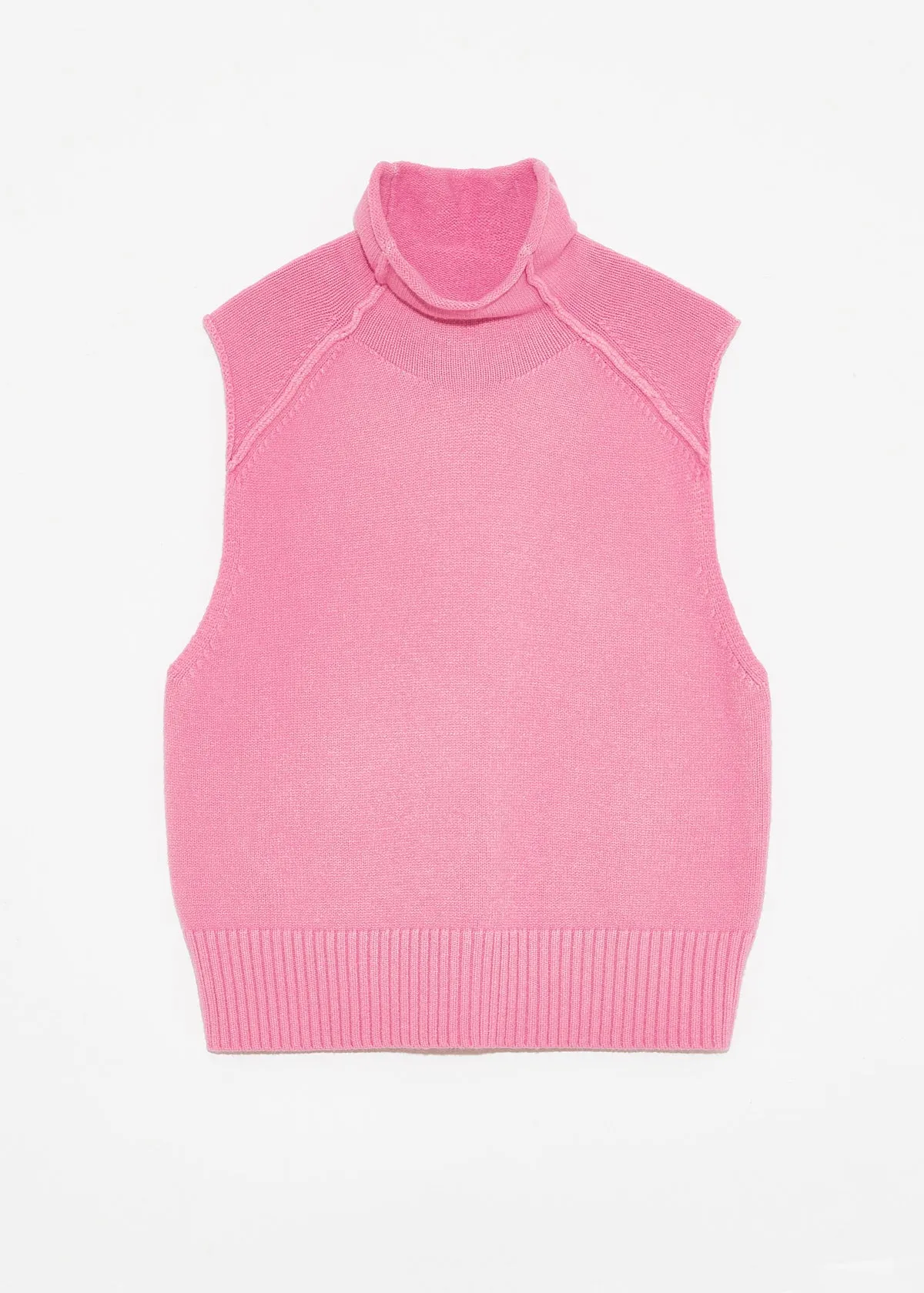 PENSTEMON KNIT TURTLENECK VEST