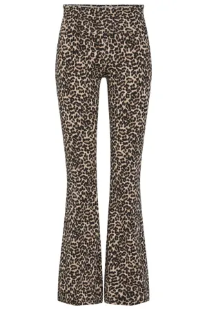 Pieces - Pcgeorgina Flared Leggings Jit - 4721085 Black Leo