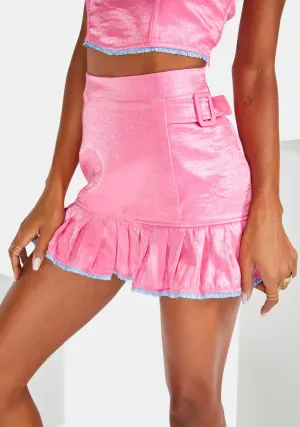 Pink Billie Mini Skirt