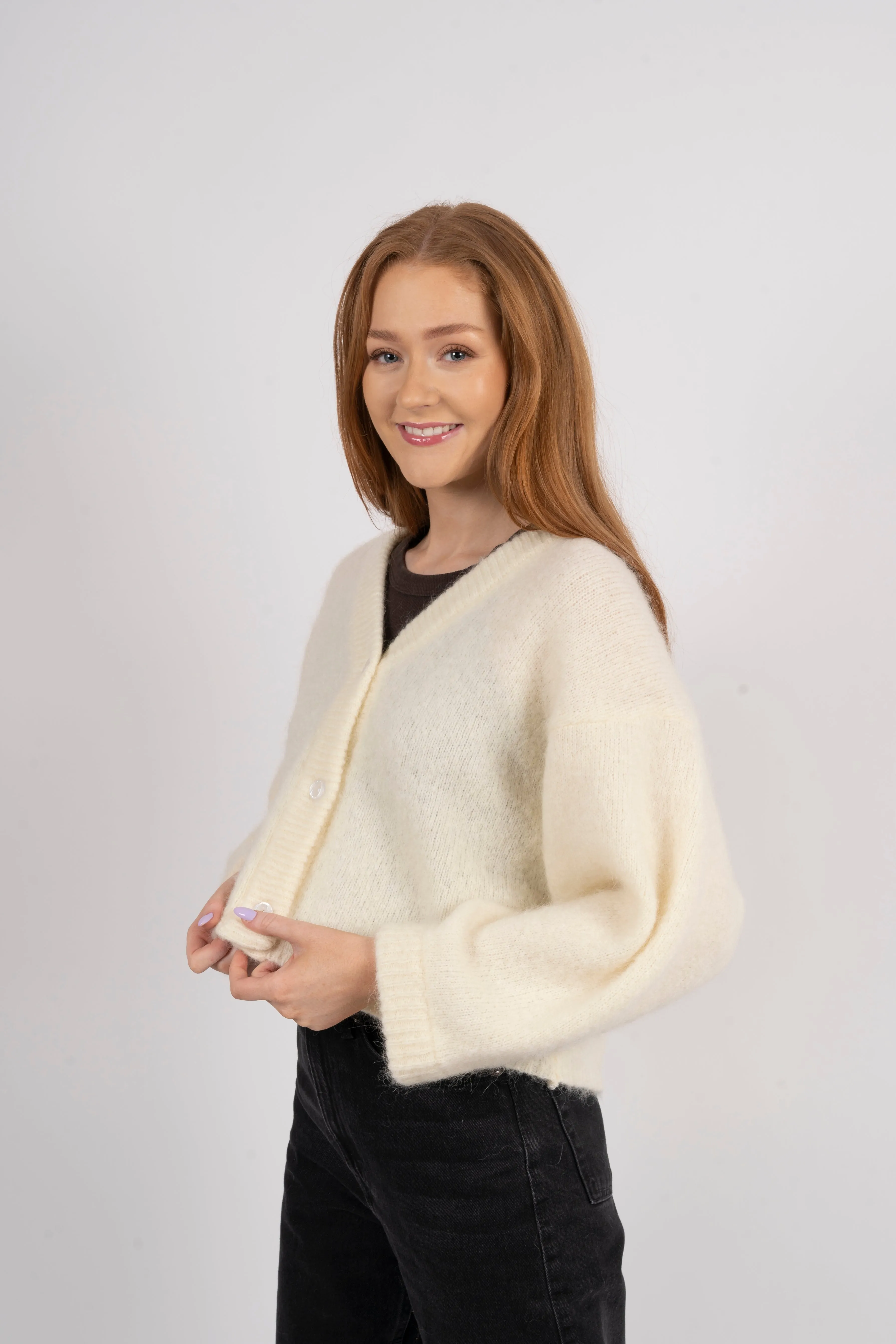 Pinobery Cardigan - Pearl