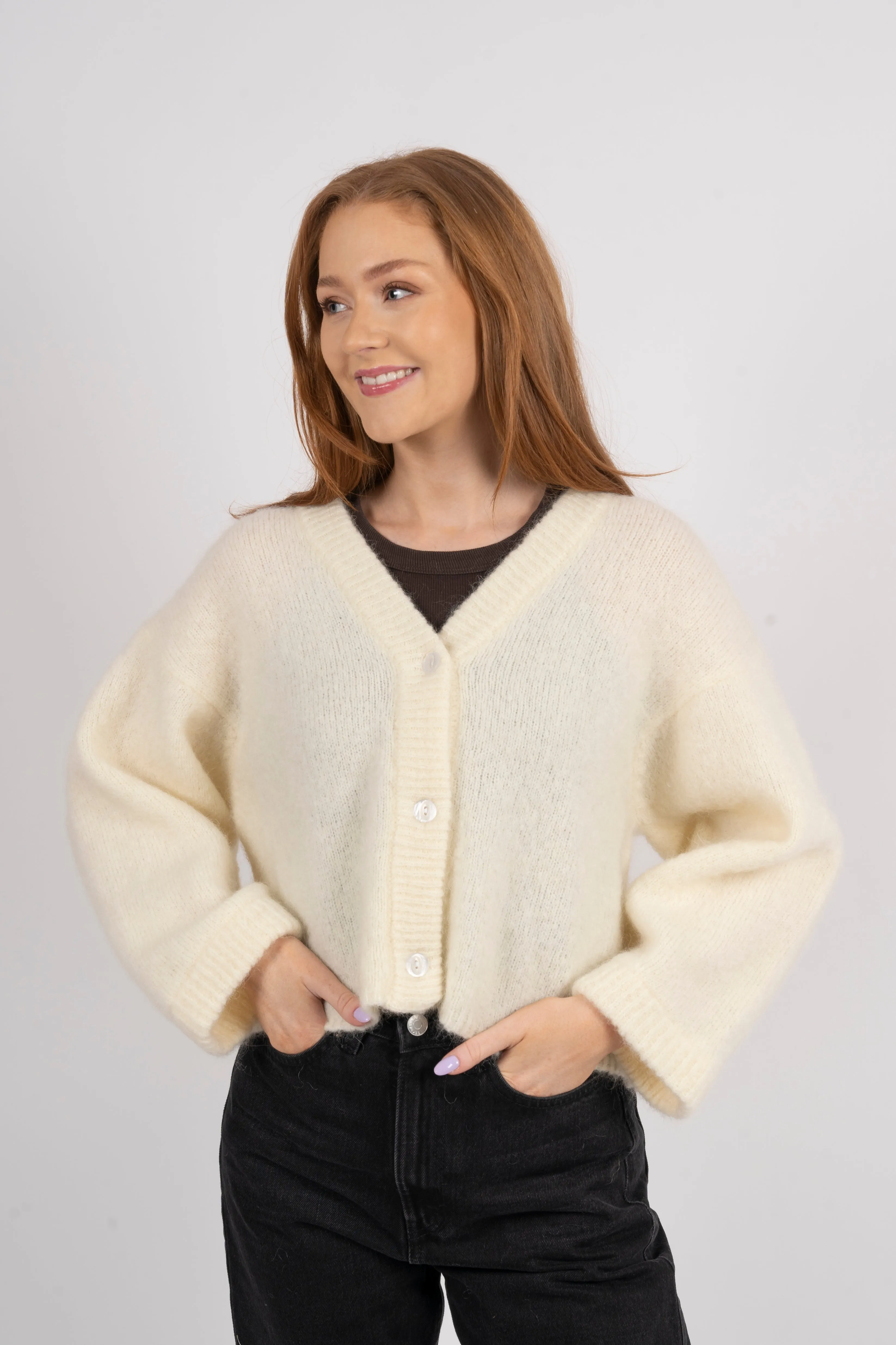 Pinobery Cardigan - Pearl