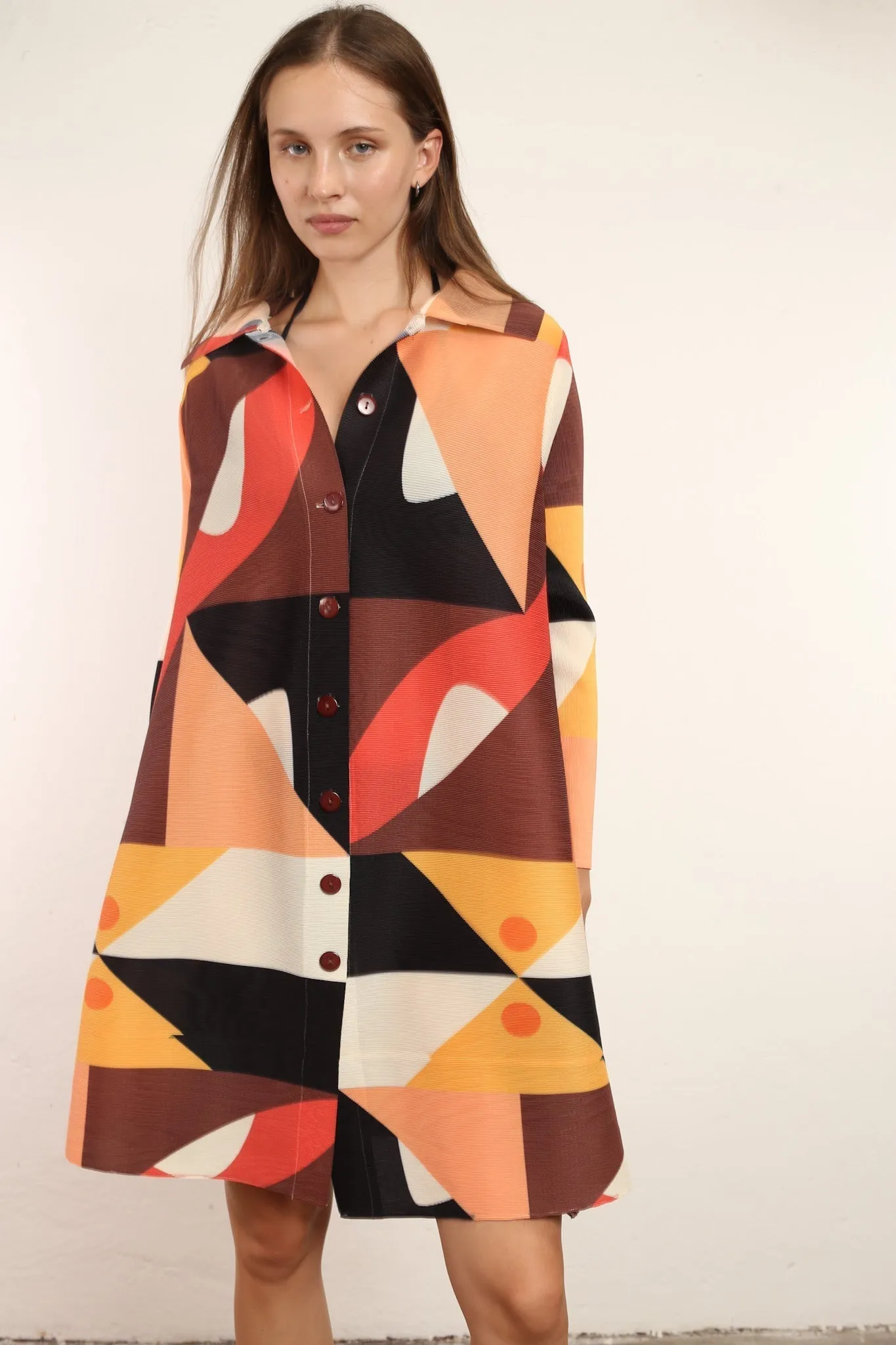 PLEATED DRESS SHIRT ALYSA