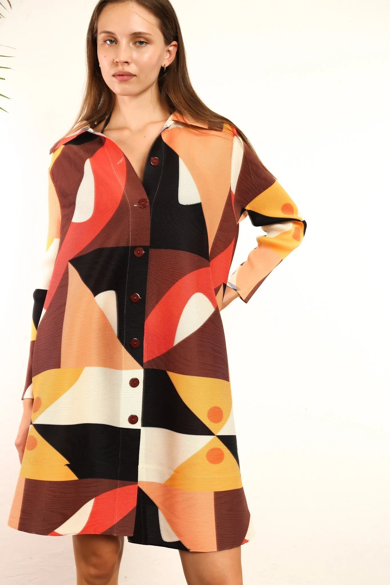 PLEATED DRESS SHIRT ALYSA
