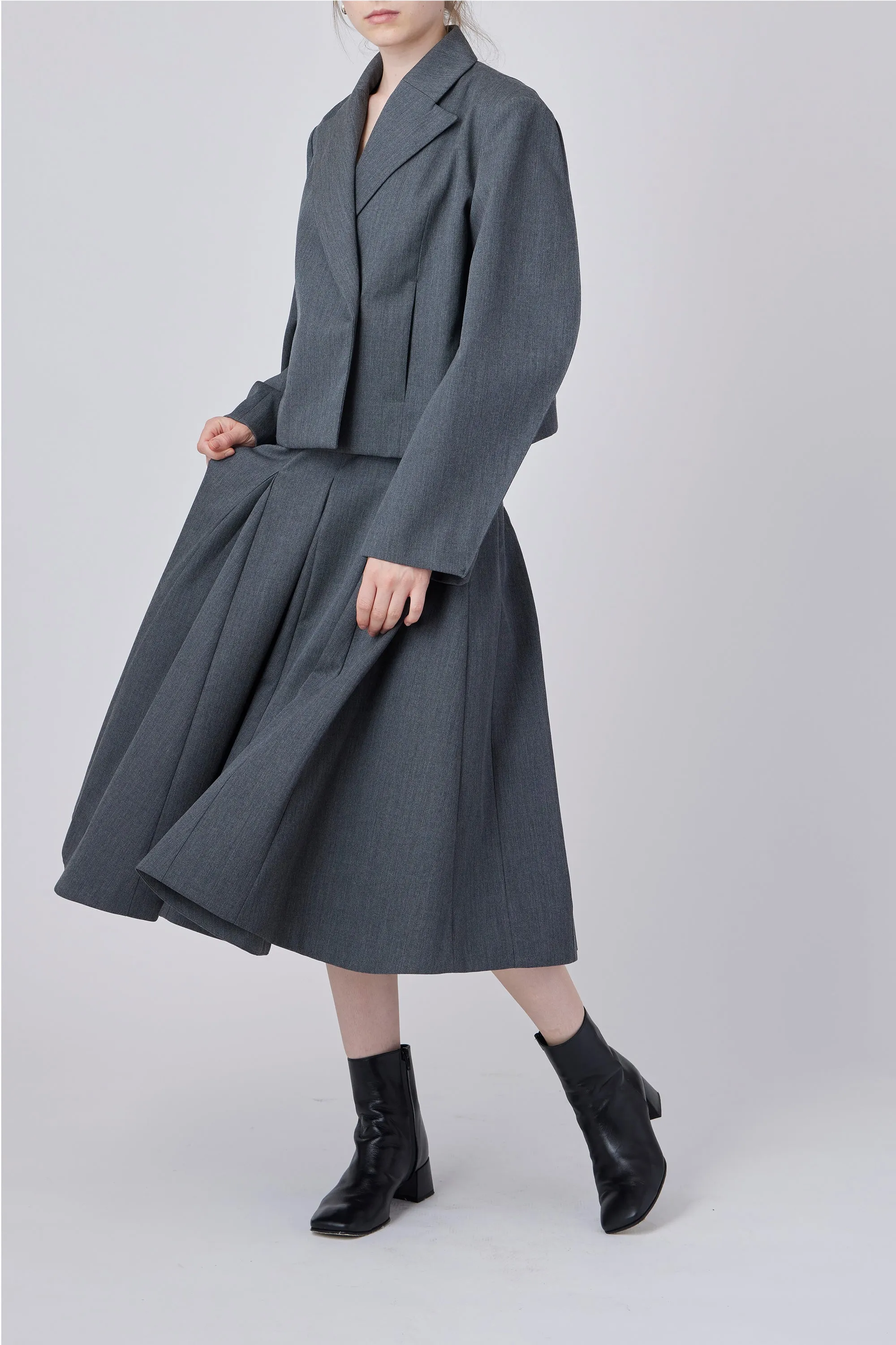 PLEATED SKIRT