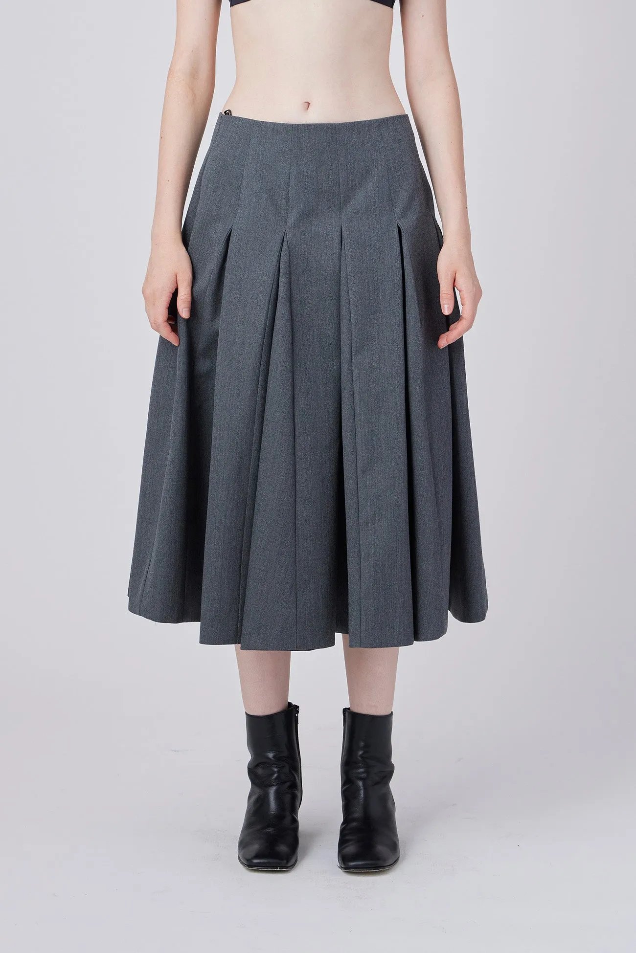 PLEATED SKIRT