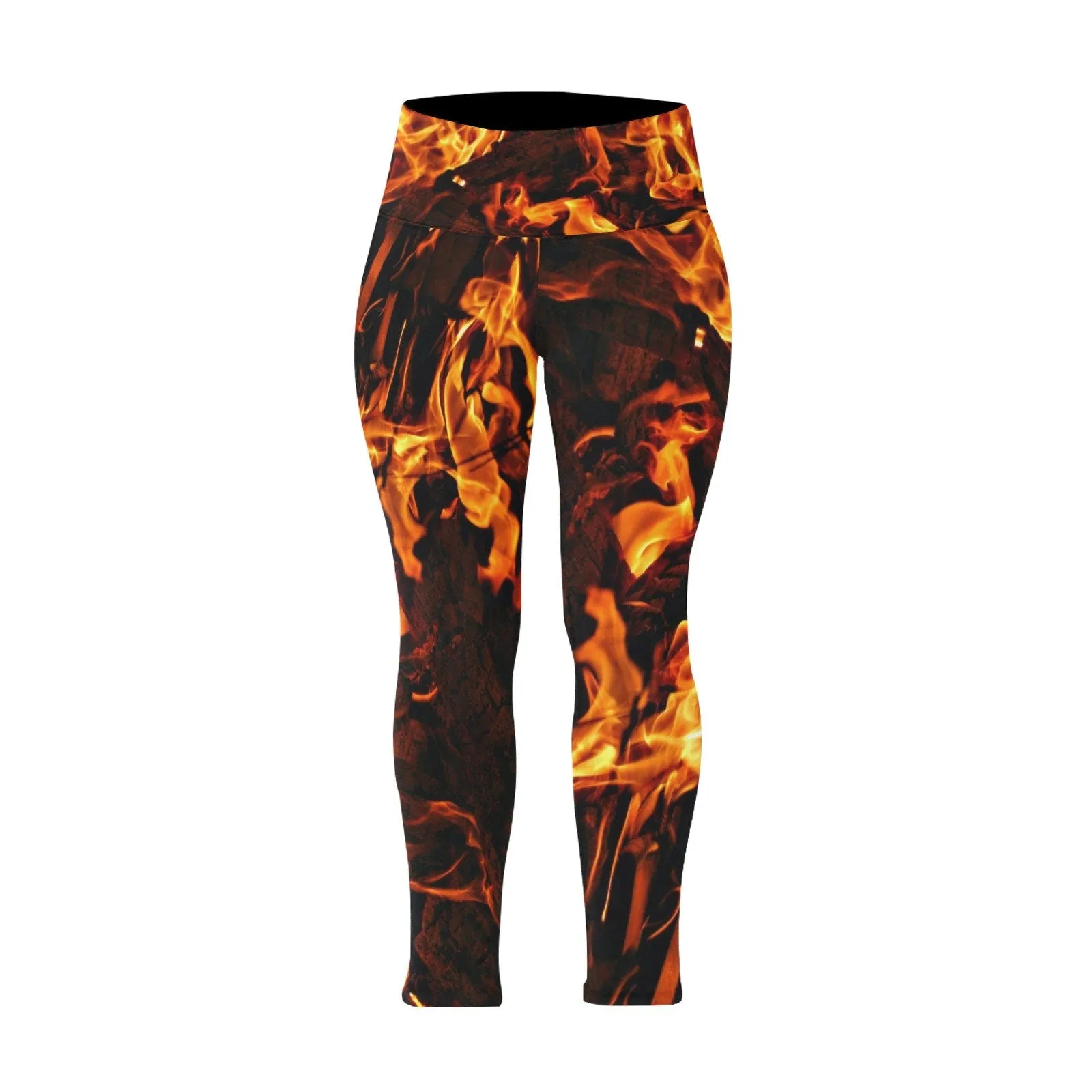 PlusSizeXS-5xl fire flames low rise Leggings,casual,gym/yoga/PARTY/chillout wear,Gift for Her/Christmas/Thanksgiving/Birthday/Graduation/Ann