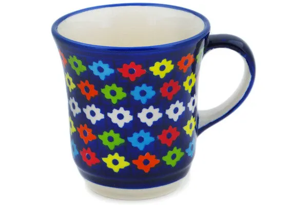 Polish Pottery 9 oz Mug Cardigan Squares