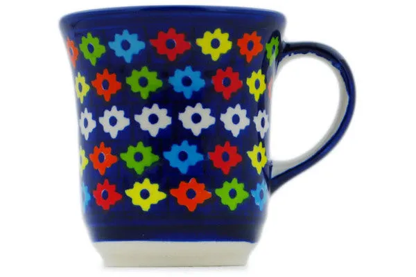 Polish Pottery 9 oz Mug Cardigan Squares