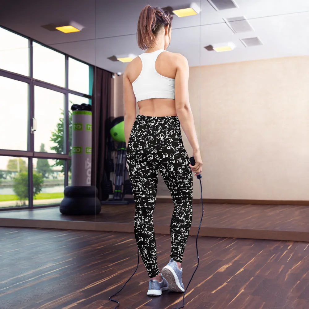 "City" Yoga Leggings by Nozco