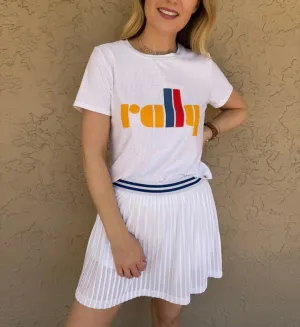 RALLY CLUB~ Maria pleated skirt