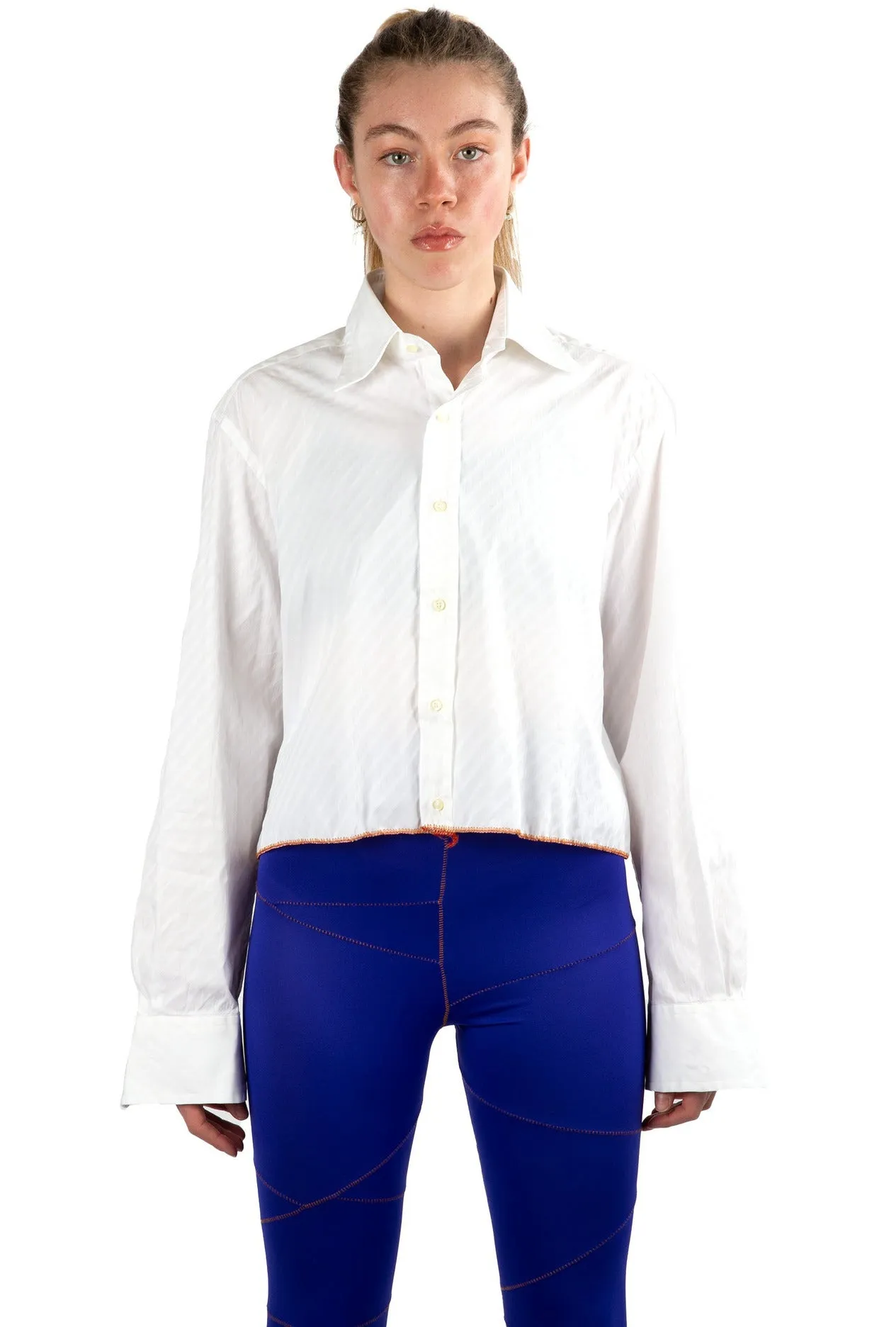 RECYCLED Cropped Shirt
