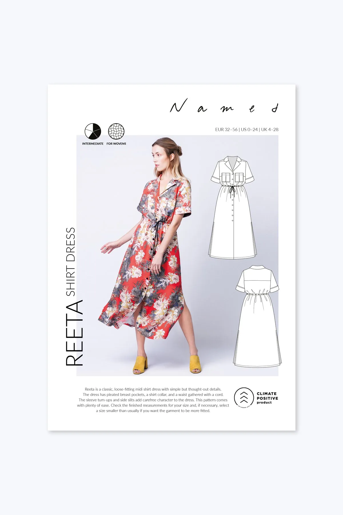 Reeta shirt dress