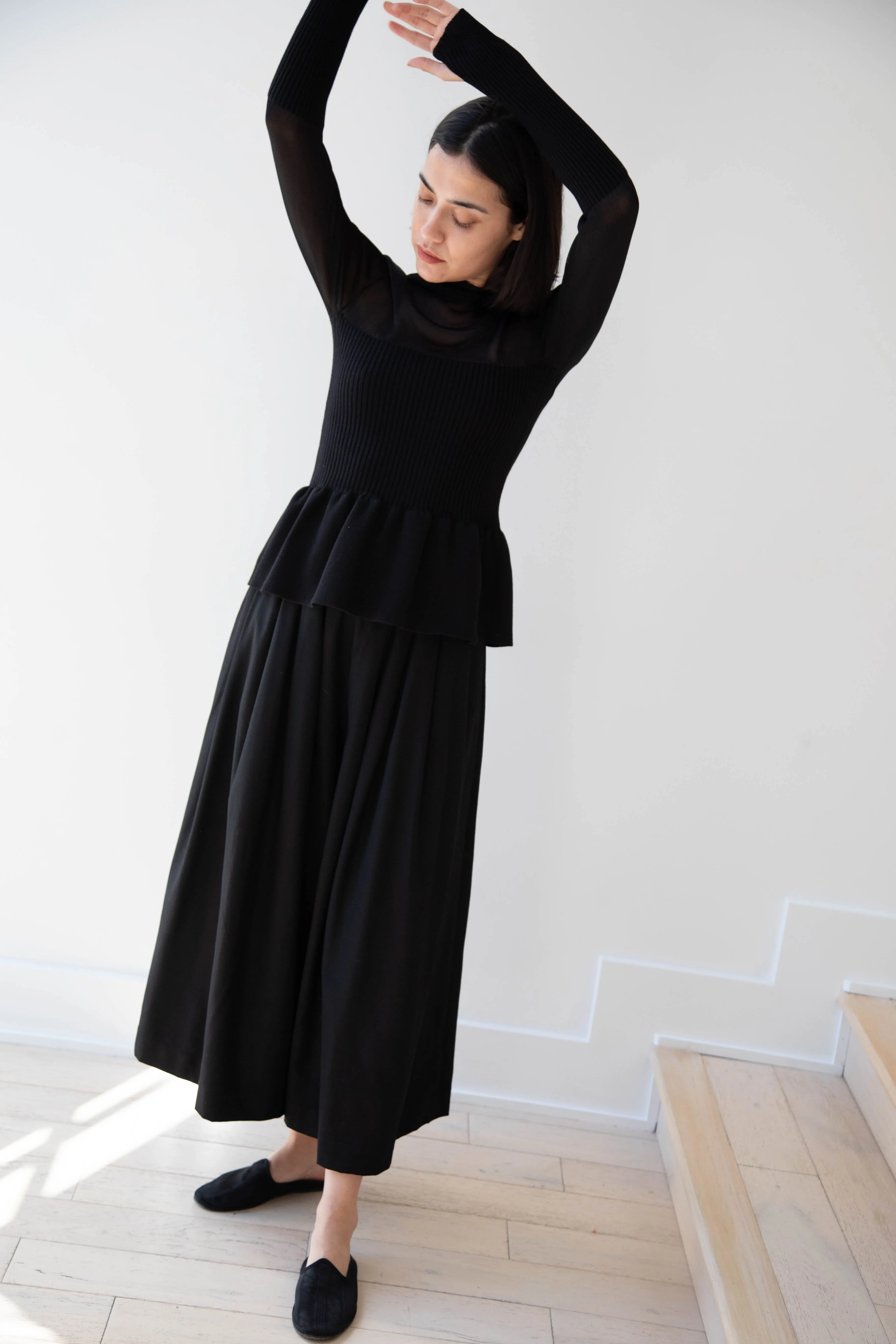 Renata Brenha | Sublime Knitted Top in Black