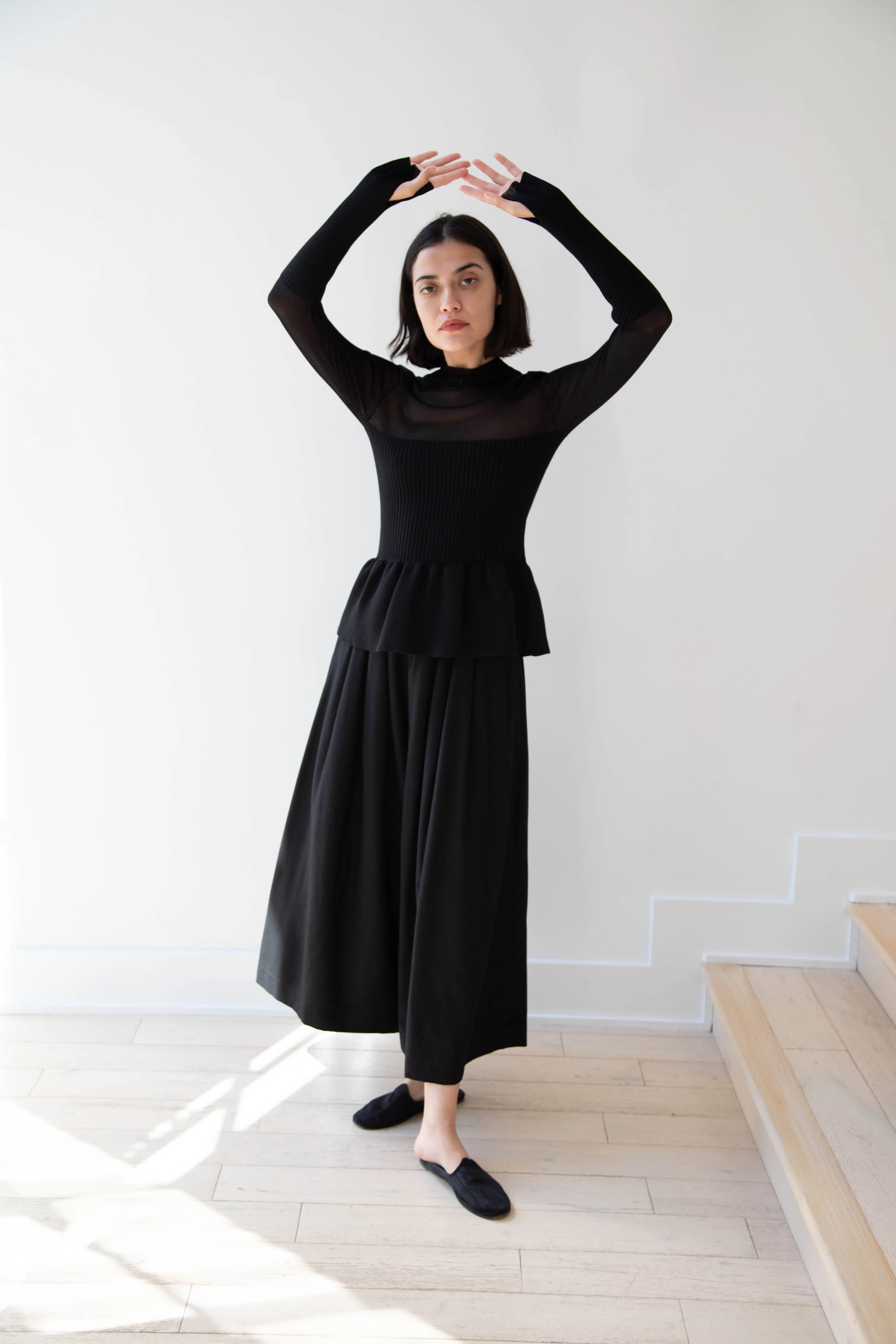 Renata Brenha | Sublime Knitted Top in Black