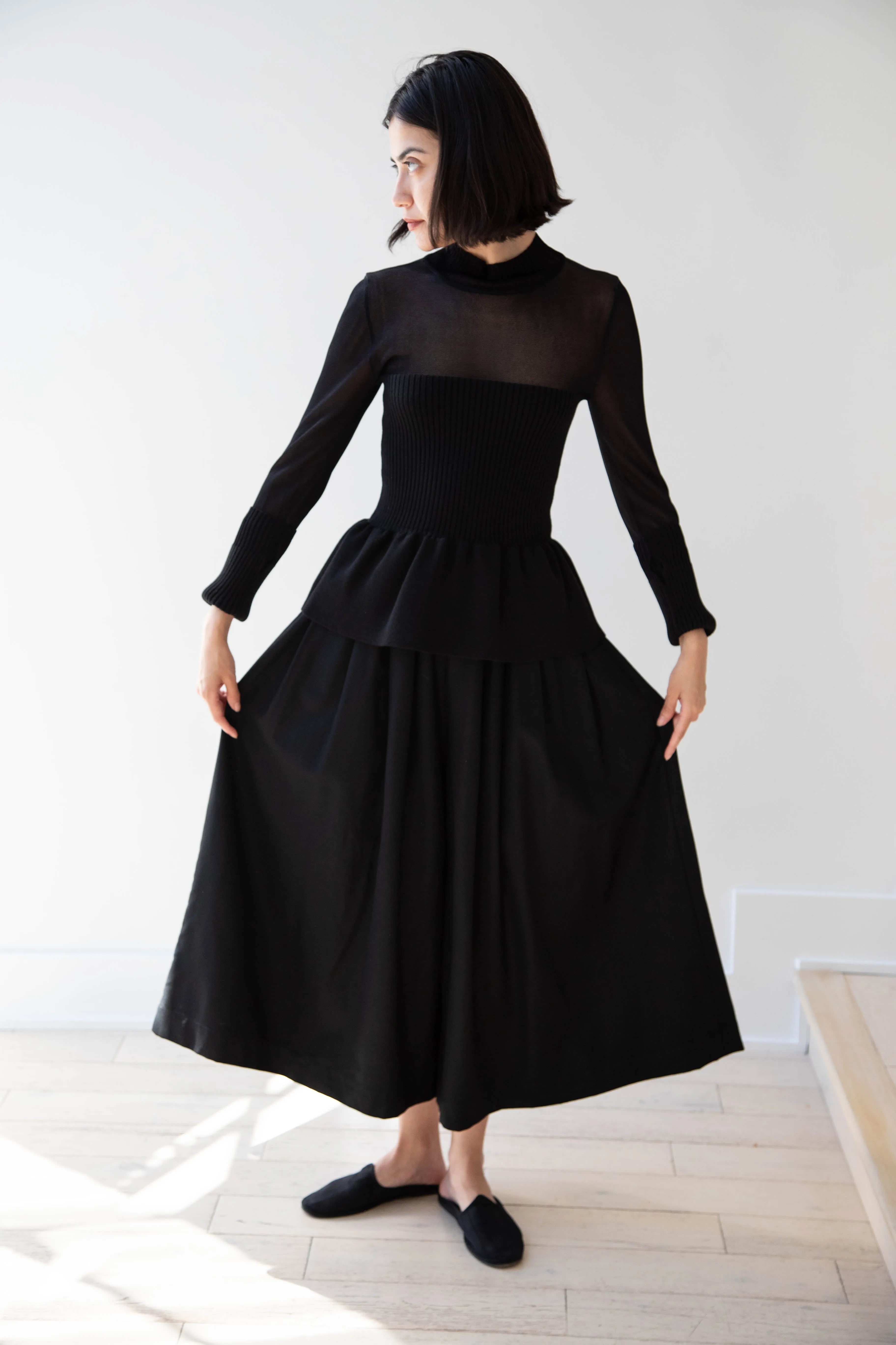 Renata Brenha | Sublime Knitted Top in Black