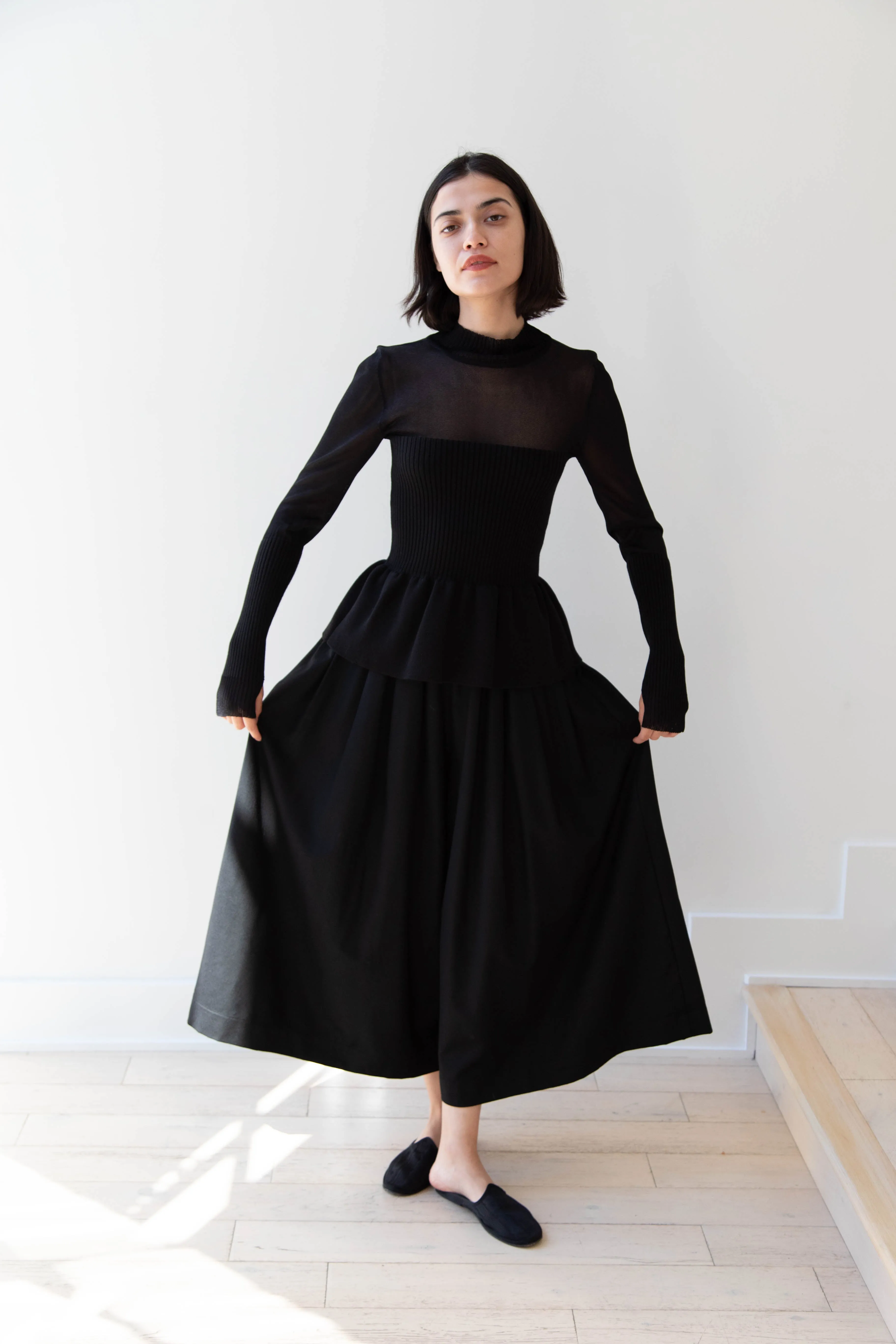 Renata Brenha | Sublime Knitted Top in Black