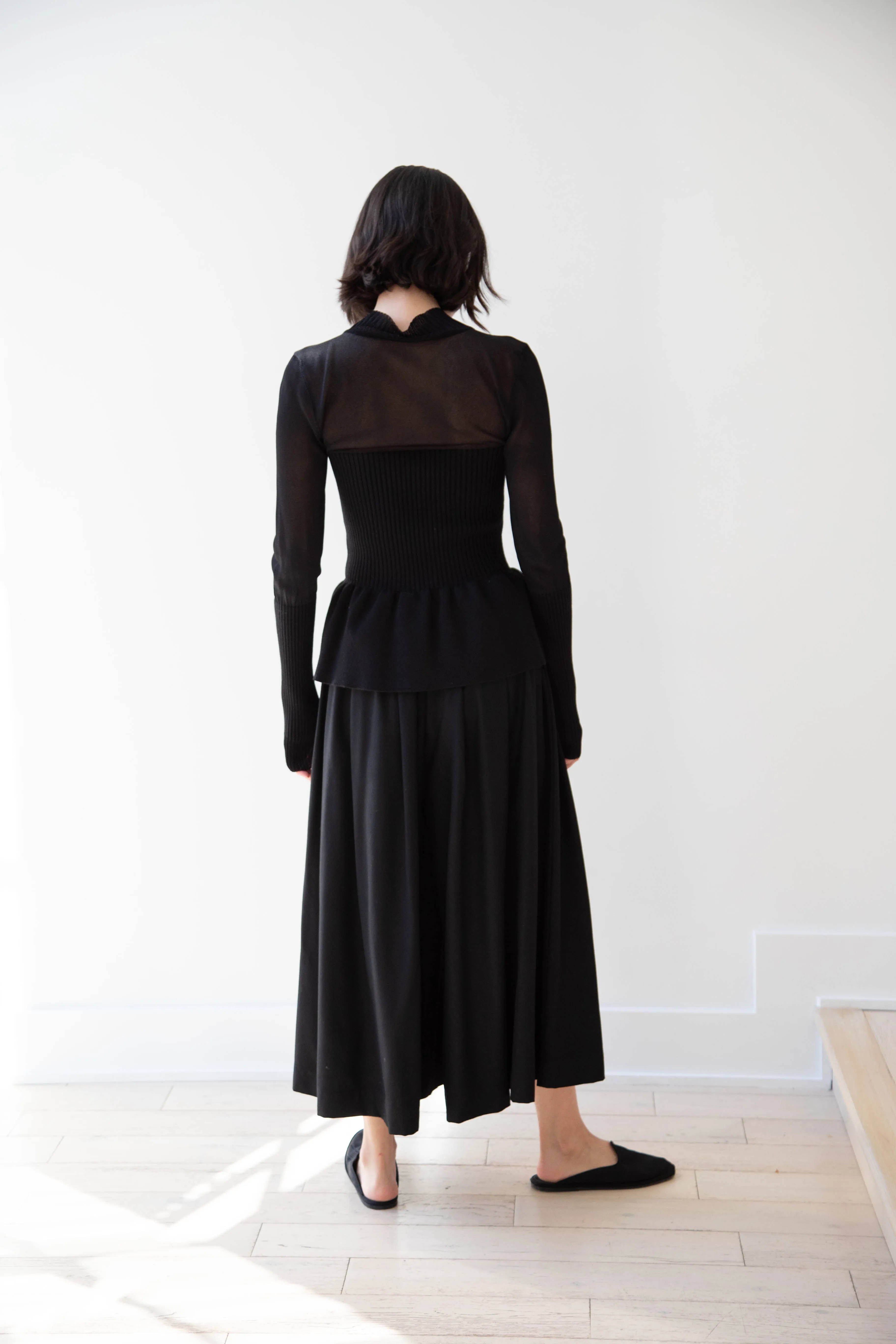 Renata Brenha | Sublime Knitted Top in Black
