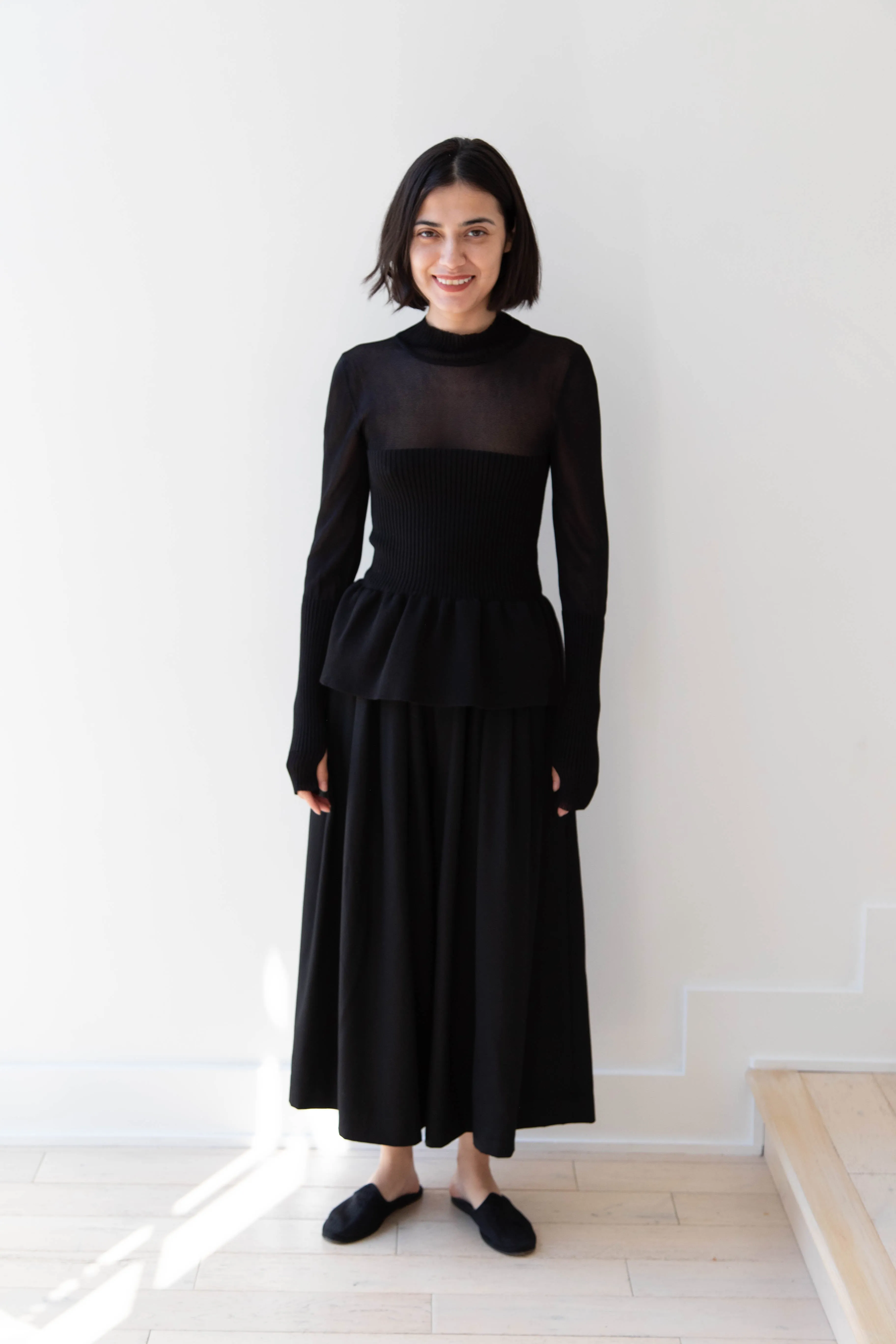 Renata Brenha | Sublime Knitted Top in Black