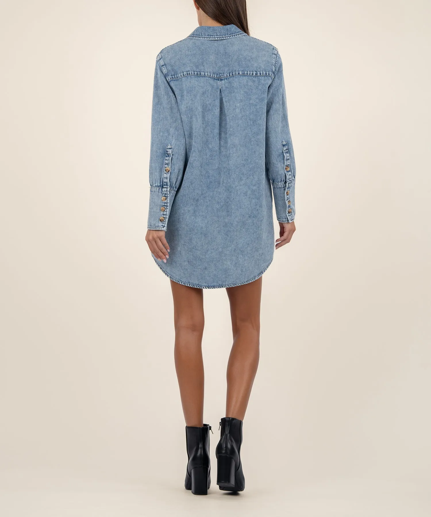 Rooney Denim Shirt Dress