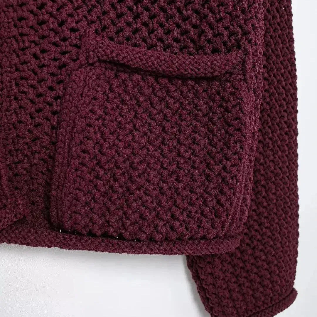 Rosamée – Soft cotton blend – Knitted cardigan