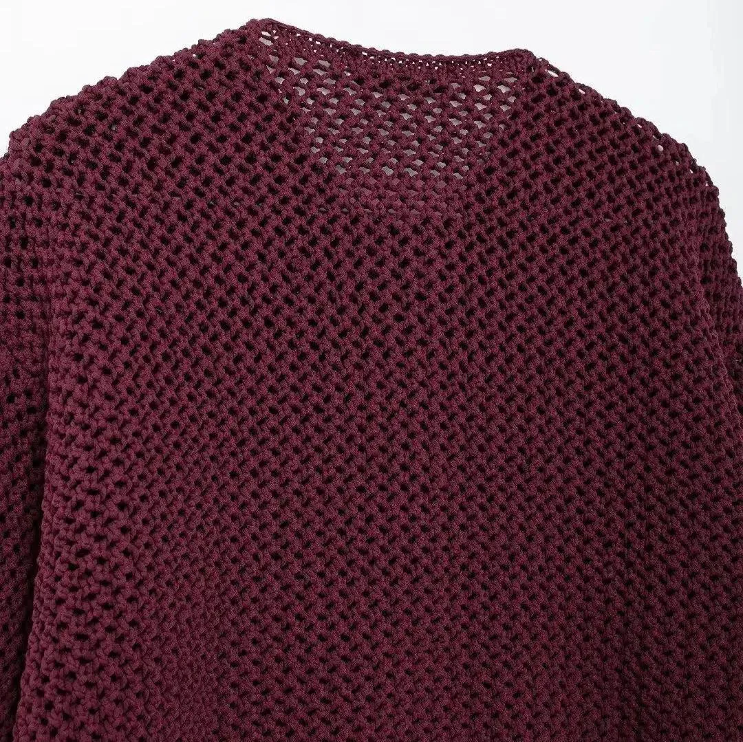 Rosamée – Soft cotton blend – Knitted cardigan