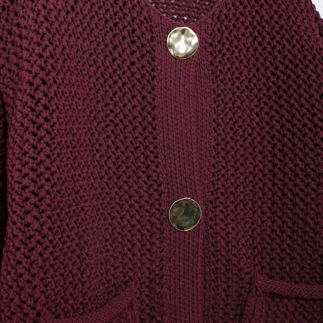 Rosamée – Soft cotton blend – Knitted cardigan