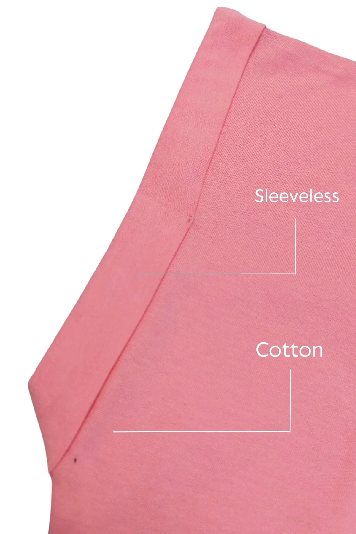Round Neck Sleeveless T-Shirt