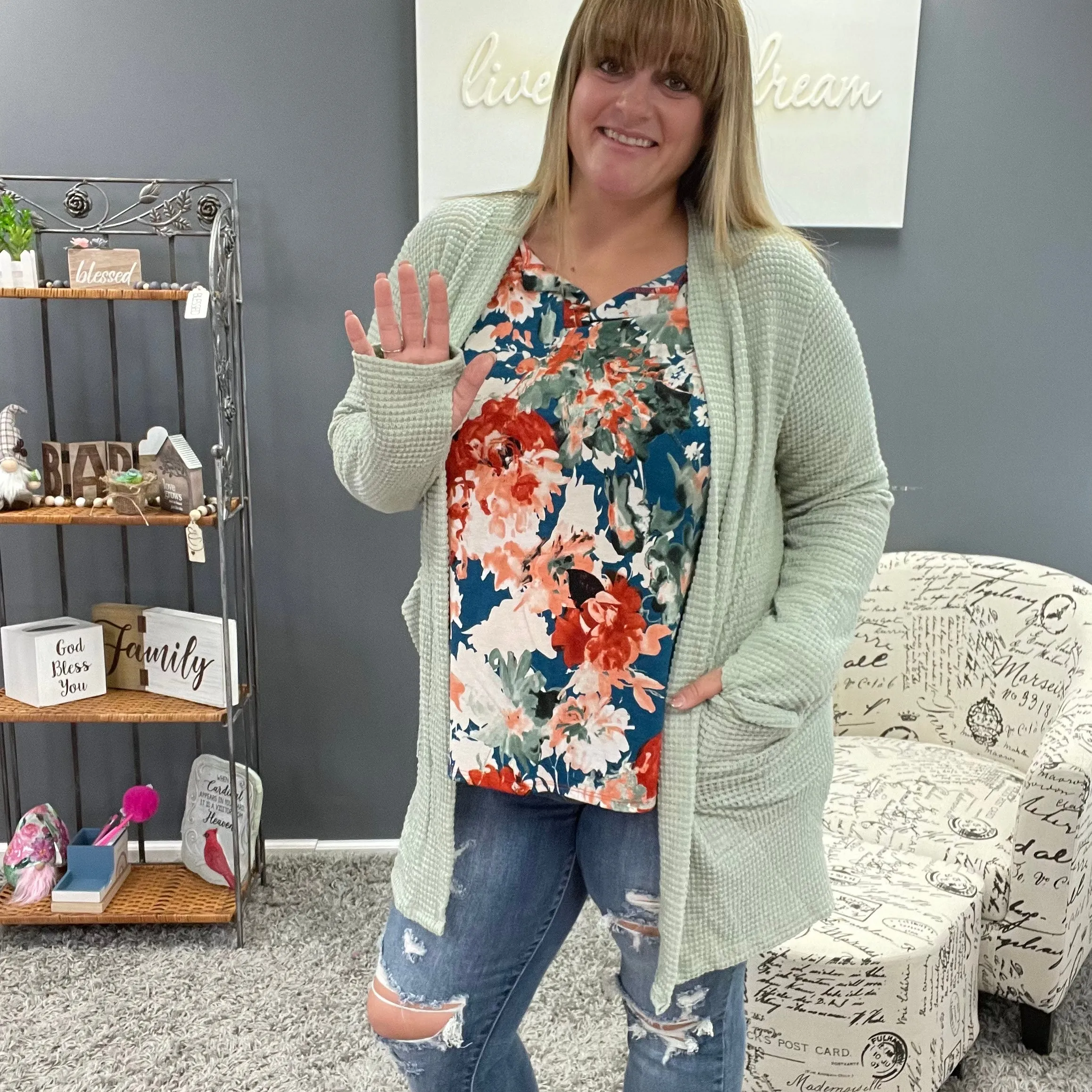 Sage Lola Cardigan