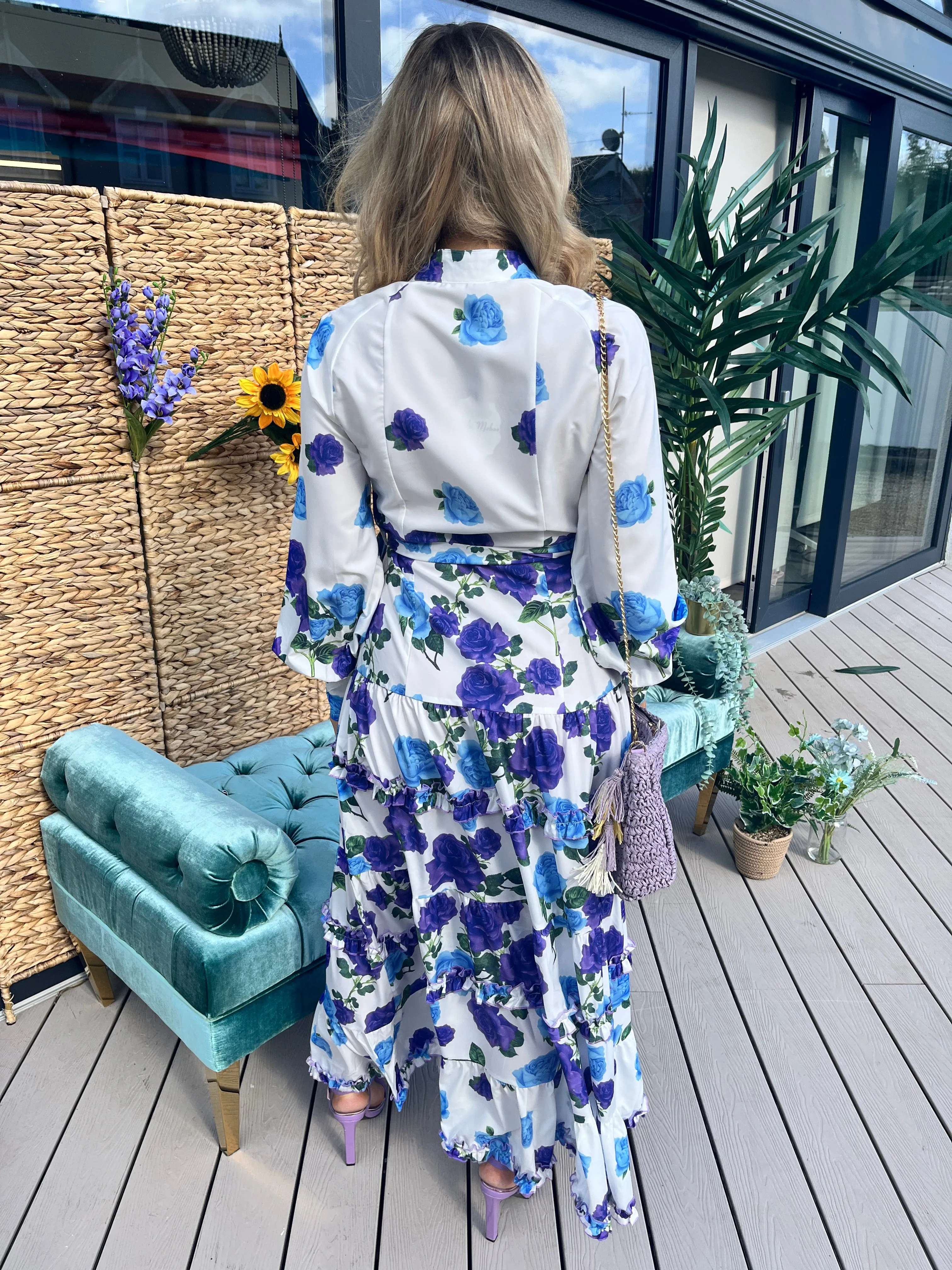 Sarah Jane Dress Blue