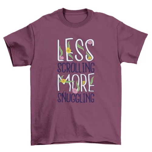 Scroll-Less Tee