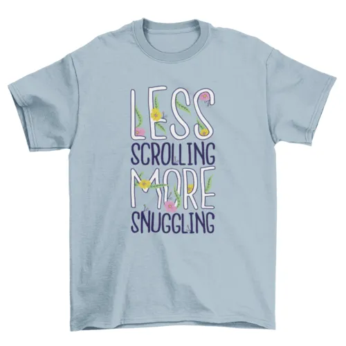 Scroll-Less Tee