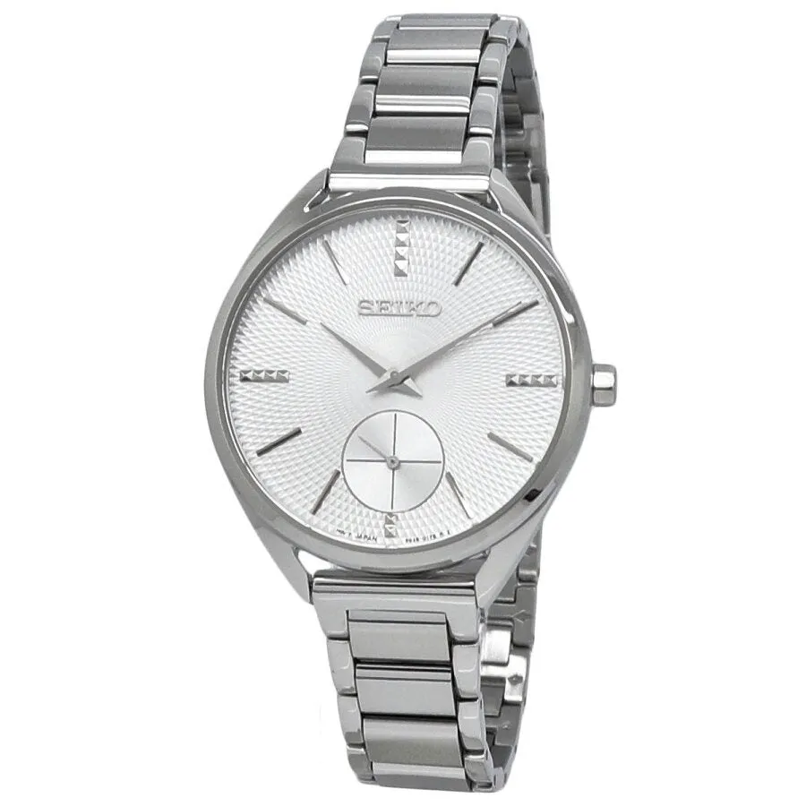 Seiko Conceptual 50th Anniversary Quartz Silver Dial Ladies Watch SRKZ53