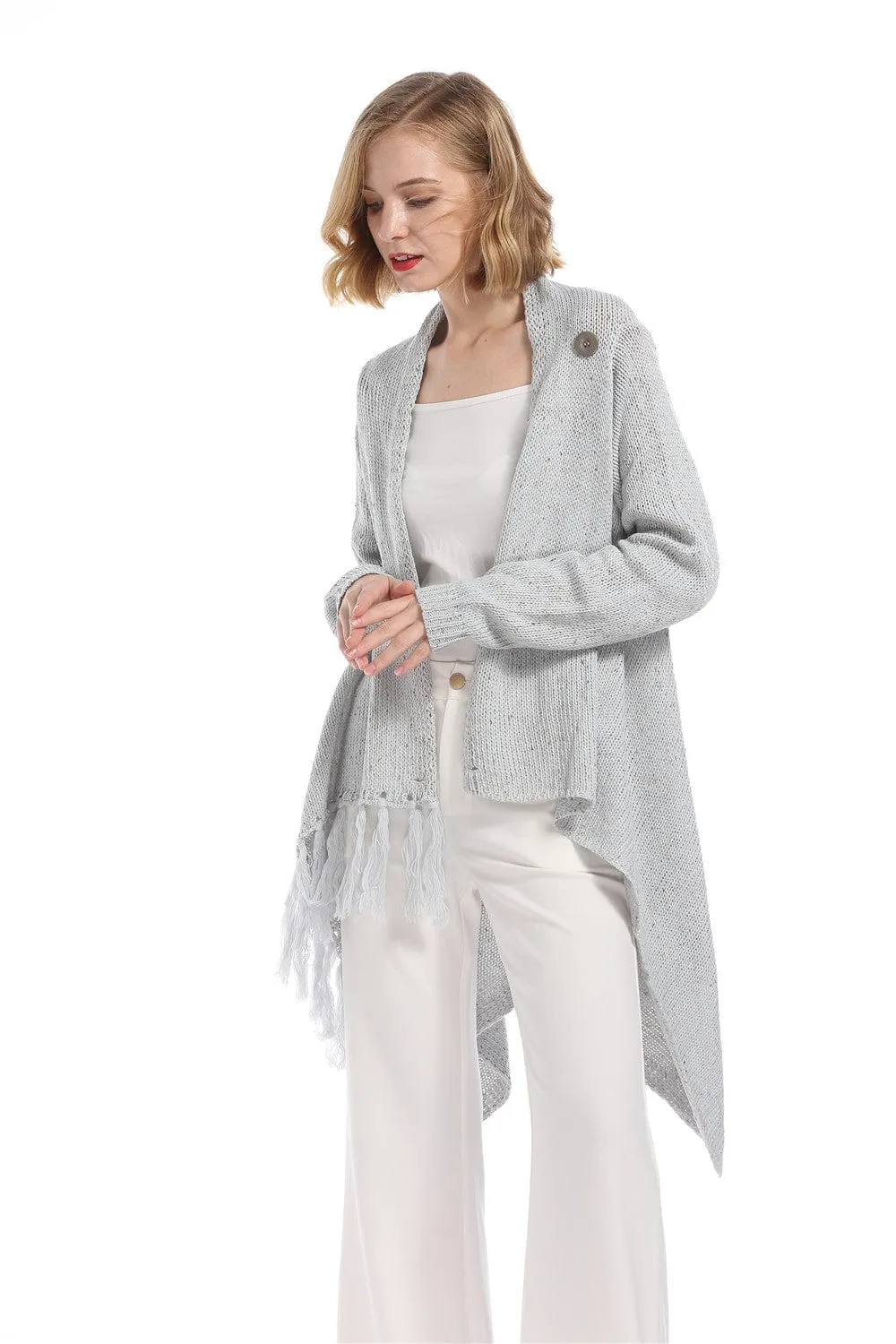 Serena Asymmetrical Hem Cardigan