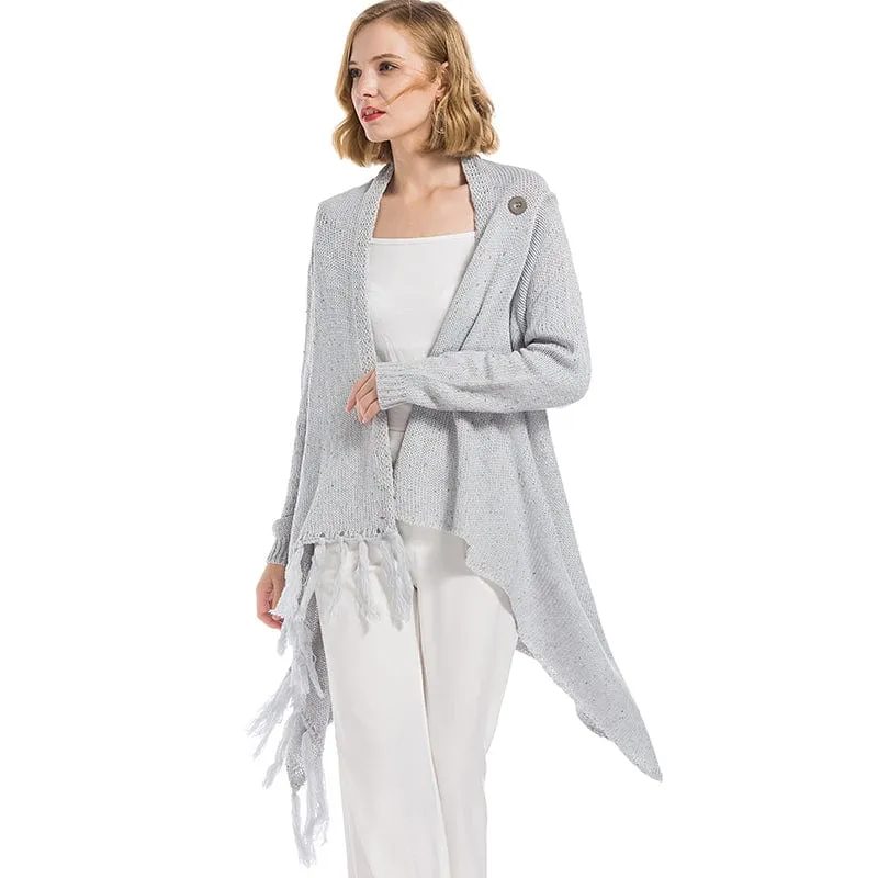 Serena Asymmetrical Hem Cardigan