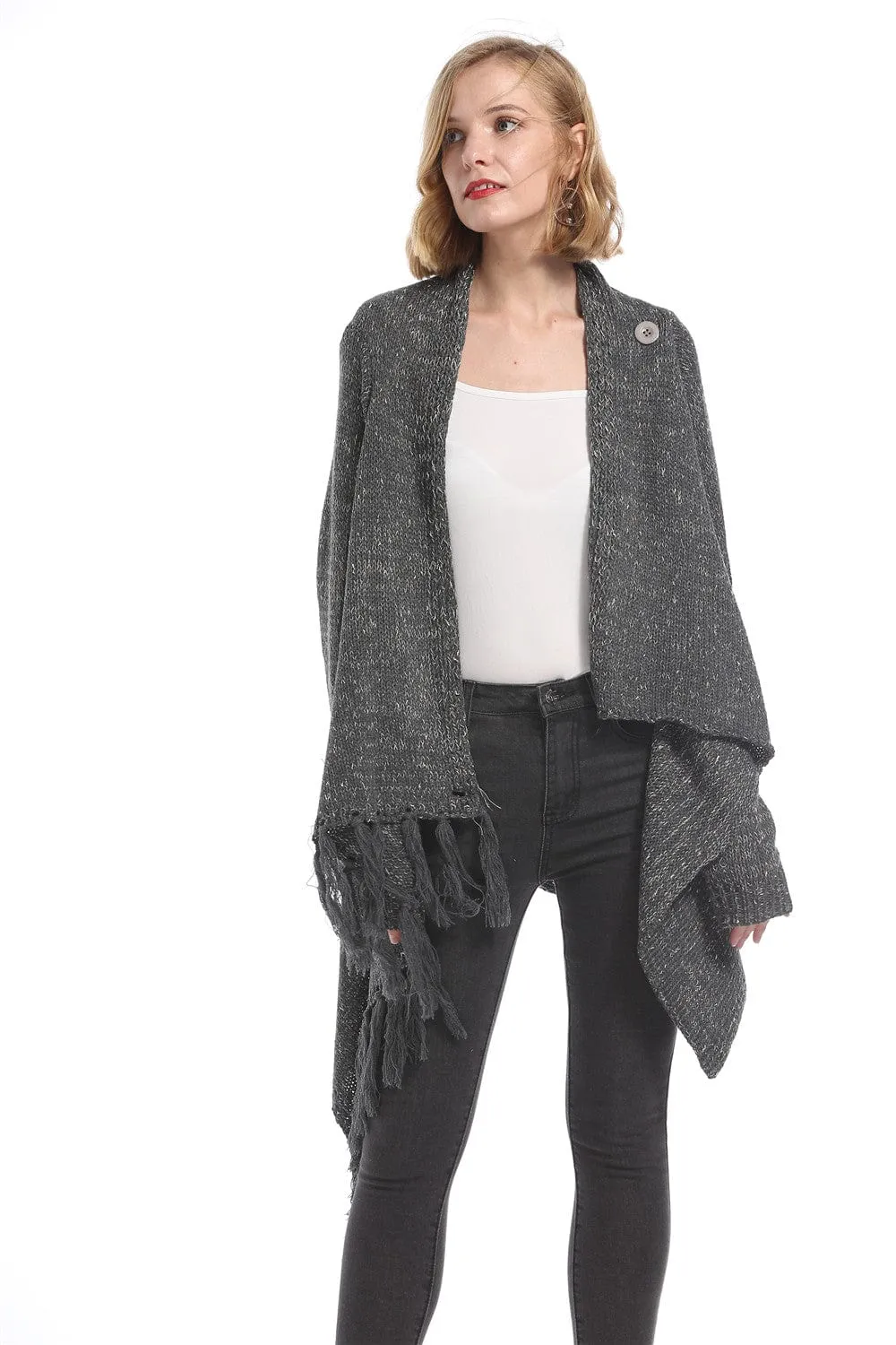 Serena Asymmetrical Hem Cardigan