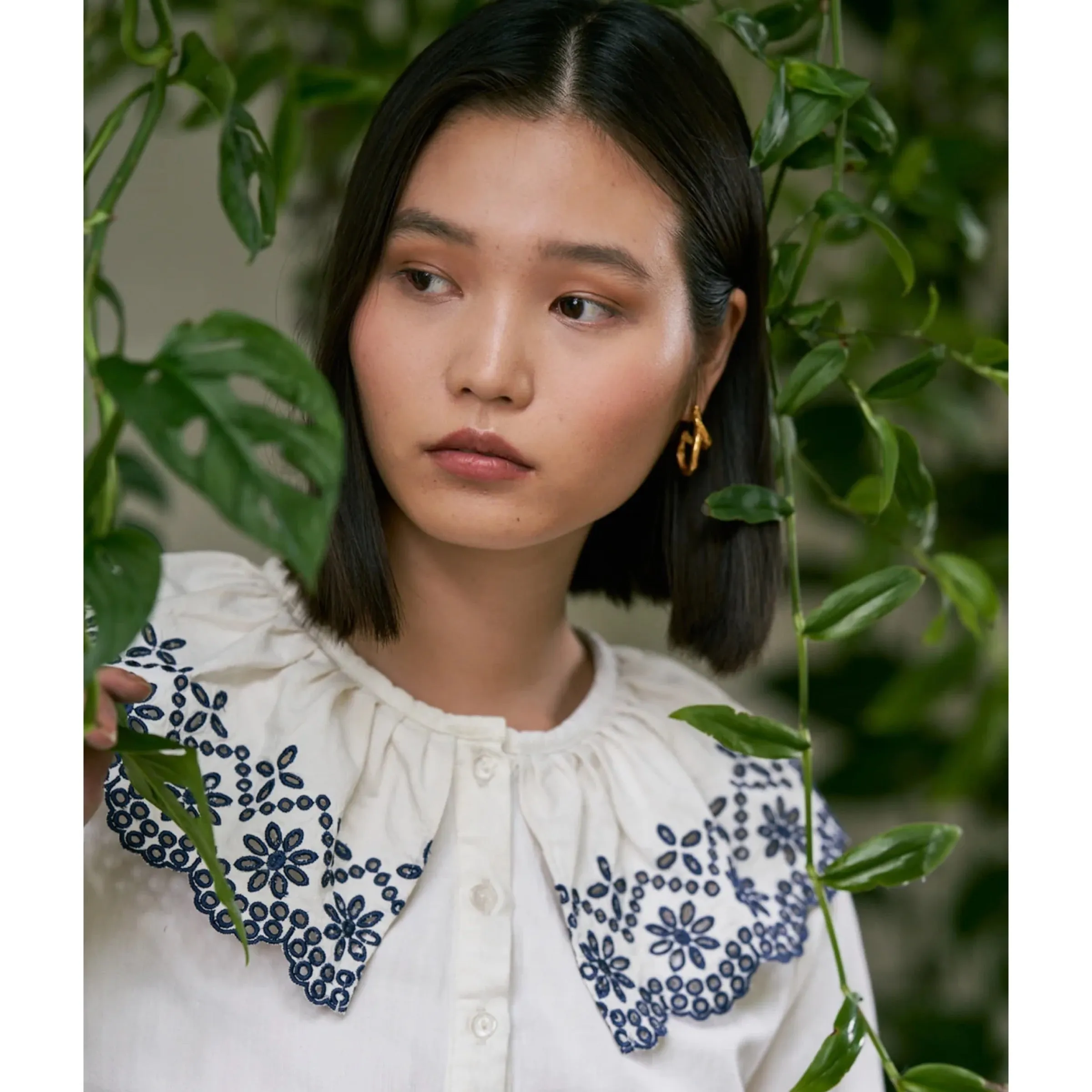 Seventy   Mochi Dylan Blouse Ecru