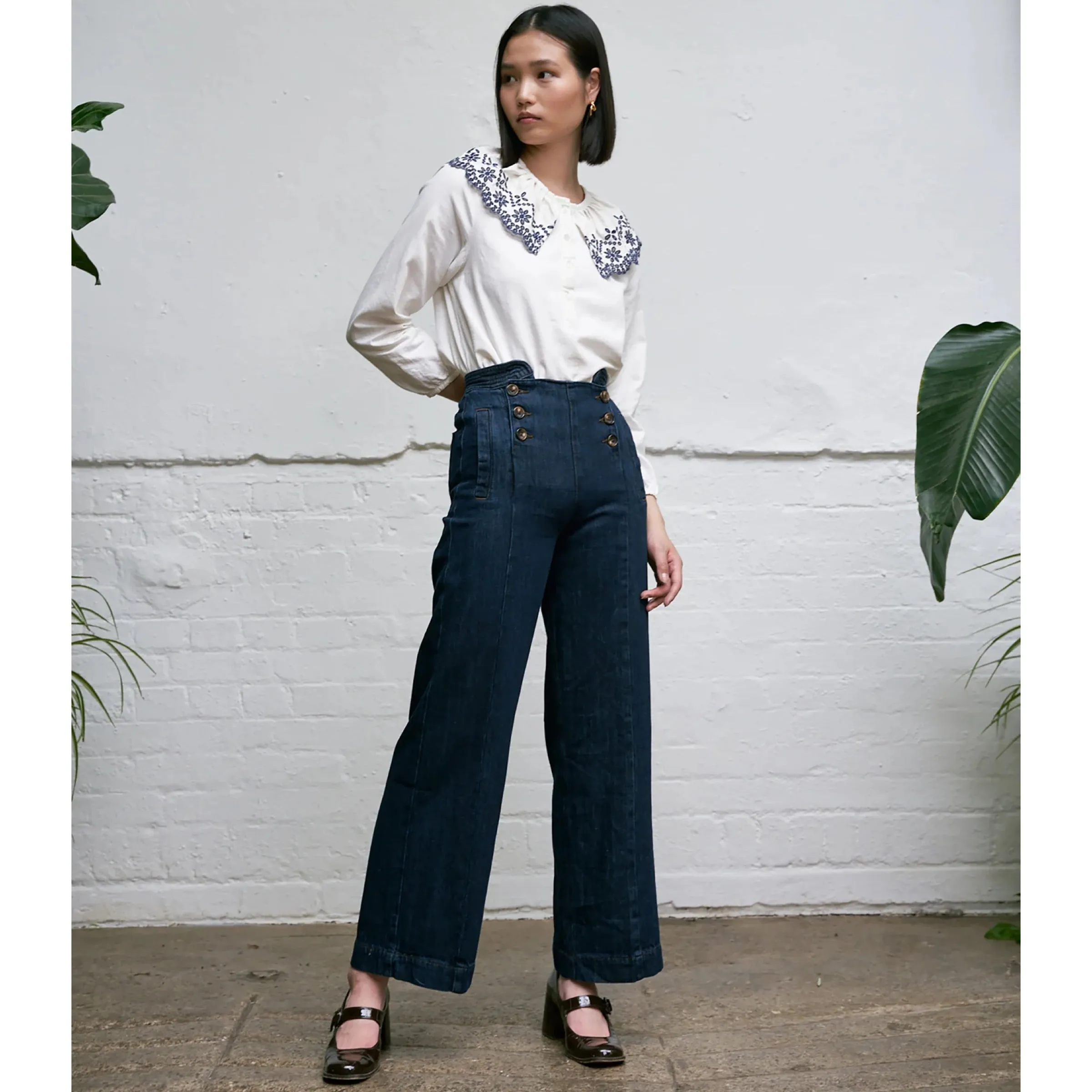 Seventy   Mochi Dylan Blouse Ecru