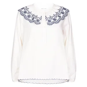 Seventy   Mochi Dylan Blouse Ecru