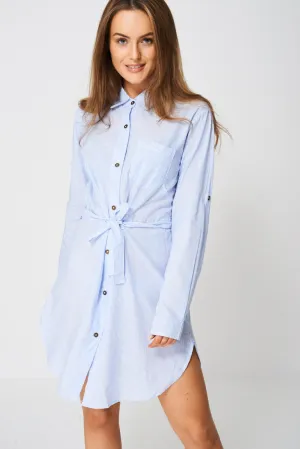 Shirt Dress In Stripes Ex-Branded